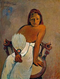 La fille avec un éventail, 1902