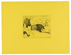 Les Blanchisseuses, de la Suite Volpini