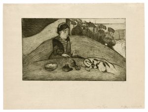 La femme aux figues - Paul Gauguin