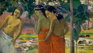 Trois femmes tahitiennes, 1896