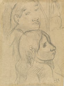 Deux Marquisiens [verso], vers 1902