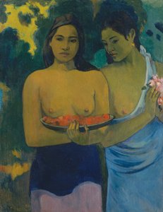 Deux Femmes Tahitiennes - Paul Gauguin