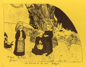 Suite Volpini : Les Drames de la Mer, Bretagne - Paul Gauguin