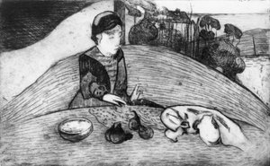 Femme avec des figues, 1894 - Paul Gauguin