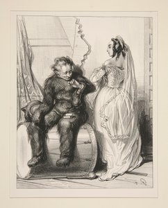 Allons, ma fille - Paul Gavarni