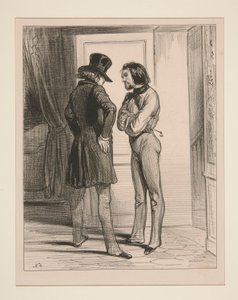 Allons! mon vieux Vautour, il faut m - Paul Gavarni