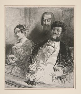 Au Théâtre-Français... - Paul Gavarni