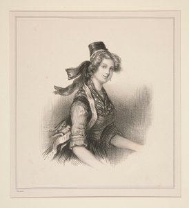 Bavaroise - Paul Gavarni