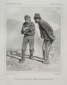 Chemin de Toulon - Paul Gavarni