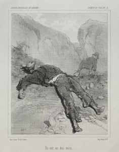 Chemin de Toulon - Paul Gavarni