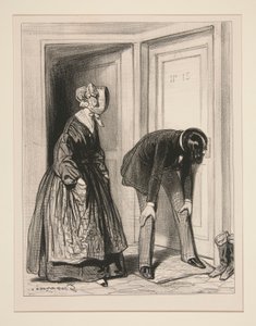 Comment vont nos petits époux ce matin - Paul Gavarni