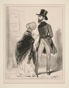 Figurez-vous, mon petit Mosieu Constantine, que mon scélérat connaissait - Paul Gavarni