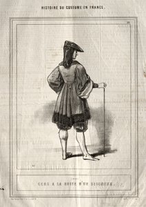 Histoire du Costume en France: Gens à la suite d
