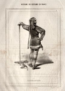 Histoire du Costume en France : Tourmenteur - Paul Gavarni