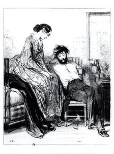 En prison pour dettes à Clichy, vers 1830-40