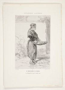 La marchande de citrons. La limonade - Paul Gavarni