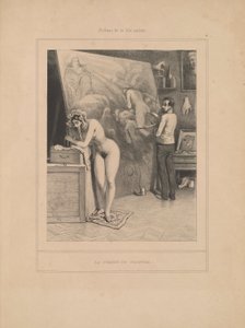 La femme du peintre, de la série Scènes de la vie intime