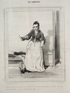 Les Lorettes, 1842 - Paul Gavarni