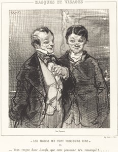 Les maris me font toujours rire - Paul Gavarni