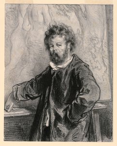Ma toile est chère, bourgeois, planche XV de Par-ci, par-là - Paul Gavarni