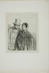 Masques et Visages : M. Pipanthoud, vous ni affichez - Paul Gavarni