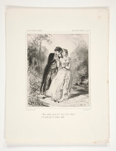 Mon aimée, qu - Paul Gavarni