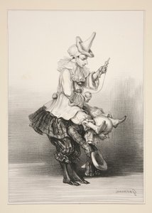 Paillasse et Pierrot - Paul Gavarni
