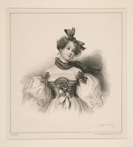 Paysanne de Rochersberg - Paul Gavarni
