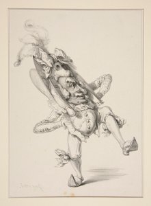 Polichinelle - Paul Gavarni