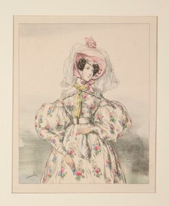 Promenade - Paul Gavarni