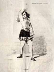 Souvenirs du Bal Chicard : Pistolet - Paul Gavarni