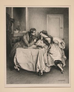 Un cabinet chez Pétron. - Une chambre privée chez Pétron.