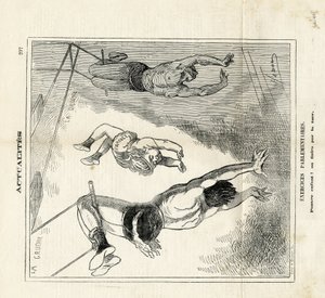 Illustration de Hadol (1835-1875) dans Le Charivari - Paul Hadol