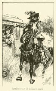 Capitaine Dudley sur Hounslow Heath (gravure)