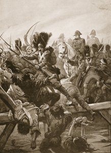 Quand le reste de la Garde fut vu ouvrant un chemin pour l