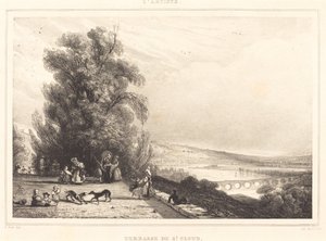 Terrasse de St. Cloud - Paul Huet