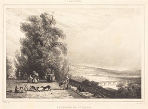 Terrasse de Saint-Cloud - Paul Huet
