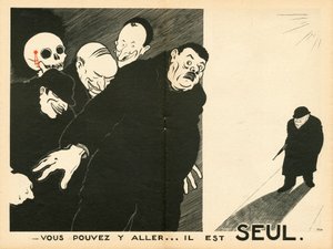 Le Témoin, Satirique en N&B