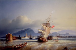 Le port de Leith - Paul Jean Clays