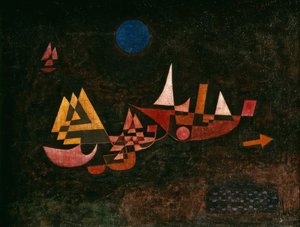 Départ des navires