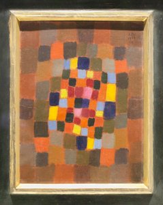 Parterre de fleurs coloré - Paul Klee