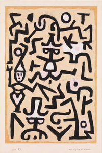 Affiche des comédiens - Paul Klee