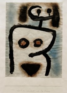Un visage aussi du corps - Paul Klee