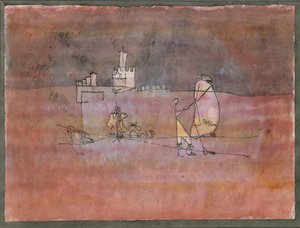Épisode devant une ville arabe, 1923 - Paul Klee