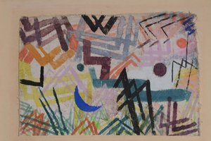 Jeu des forces du paysage de Lech, 1917 - Paul Klee