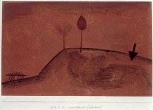 Paysage au crépuscule - Paul Klee