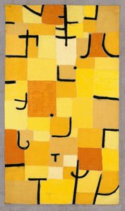 Signes en jaune, 1937 - Paul Klee
