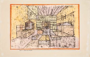Espace des maisons, 1921 - Paul Klee