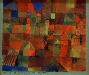 Ville aux trois coupoles - Paul Klee