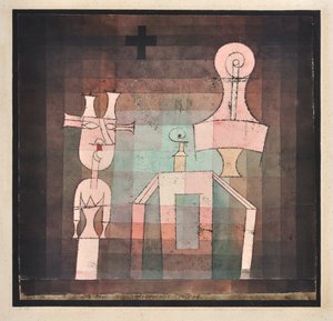 Nature morte avec sculptures, 1923 - Paul Klee